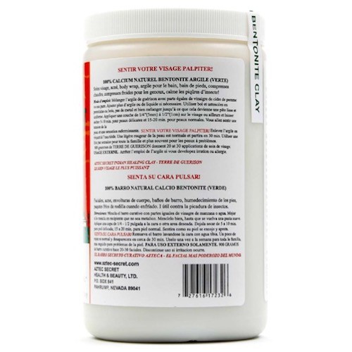 アズテック シークレットインディアン ヒーリング ファイシャル クレイ 908g/ J Aztec Secret Indian Healing  Facial Clay 2lbの通販はau PAY マーケット - LAエクスプレス | au PAY マーケット－通販サイト