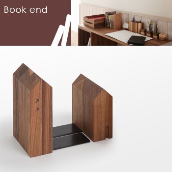 卓上をおしゃれに飾るブックエンドおすすめ12選 シンプルな無垢材木製