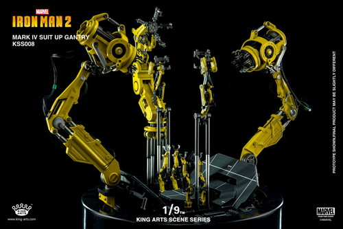 1/9 ダイキャスト シーン シリーズ アイアンマン2 マーク4 スーツアップガントリー［キングアーツ］【送料無料】_1