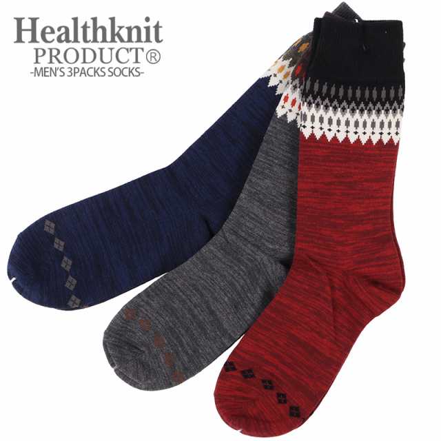 ヘルスニット Healthknit Product 靴下 メンズ ソックス ロング カジュアル ノルディック 雪柄 冬 長い ワンポイント 1 3272hkpの通販はau Pay マーケット Totta