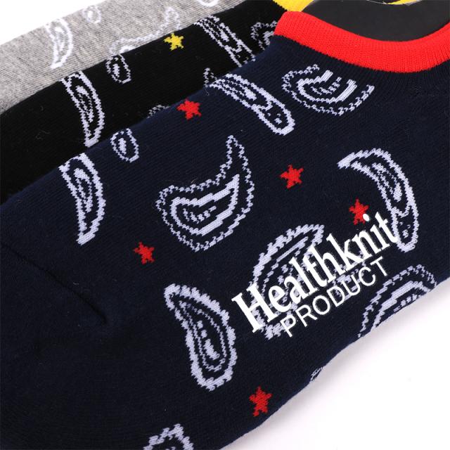ペイズリー 星柄のヘルスニットくるぶしソックス 靴下 メンズ くるぶし Healthknit Product ソックス 3点セット ブランド 1 32hkpの通販はau Pay マーケット Totta