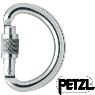 ペツル オムニスクリューロック M37SL 半円型カラビナの通販は 5,204円