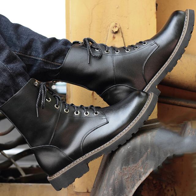 メンズブーツ マウンテンブーツ レザー ブーツ ショートブーツ ワークブーツ メンズ ブーツ アウトドア キャンプ おしゃれ 男性 男子の通販はau Pay マーケット 新勢