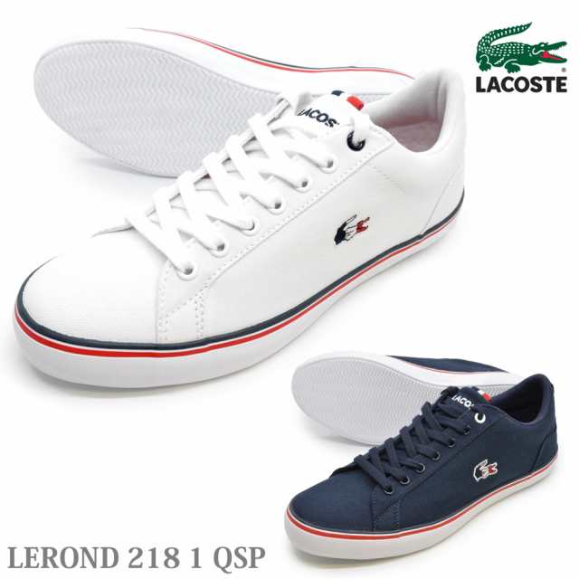 ラコステ スニーカー メンズ ルロン Lacoste Lerond Cam0148 21g 092 218 1 ローカットの通販はau Pay マーケット つるや