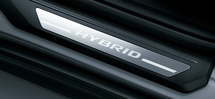 HONDA ホンダ VEZEL ヴェゼル ホンダ純正 サイドステップガーニッシュ HYBRIDロゴ [2016.10〜仕様変更][ 08E12-T7A-D10 ]