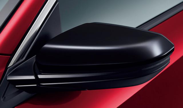 HONDA ホンダ 純正 CIVIC typeR シビック タイプR ドアミラーカバー クリスタルブラックパール 2017.7〜仕様変更 08R06-TGH-020