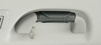 HONDA ホンダ VEZEL ヴェゼル ホンダ純正 本革巻きグリップ コートフック有りタイプ/グレー [2016.10〜仕様変更][ 08U95-E7R-020B ]の通販は 4,574円