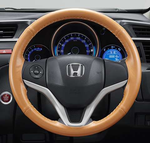 メール便可 HONDA ホンダ 純正 FIT フィット ステアリングホイールカバー 2017.6〜仕様変更 08U98-E8S-010の通販は