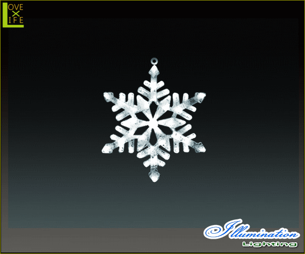 【イルミネーション】スノージェイド【S】【雪】【結晶】【スノー】【フレーク】【クリスタル】【LED】【フォルム】【電飾】【モチーフ】【クリスマス】【かわいい】