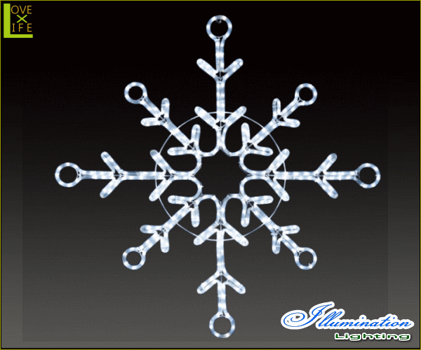 【イルミネーション】ツインクルスノーリーフ【L】【雪】【結晶】【スノー】【フレーク】【クリスタル】【LED】【フォルム】【電飾】【モチーフ】【クリスマス】【かわいい】 24,746円
