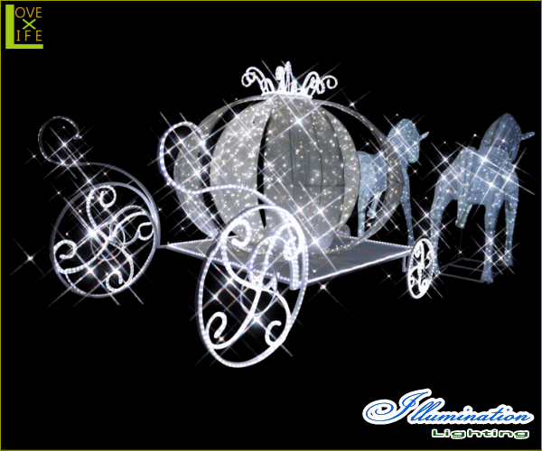 【大型用品】【イルミネーション】クラシック馬車【馬車】【馬】【ホース】【うま】【3D】【クリスマス】【電飾】【装飾】【飾り】【パーティ】【イベント】【光】【LED】【モチーフ】【オブジェ】_2