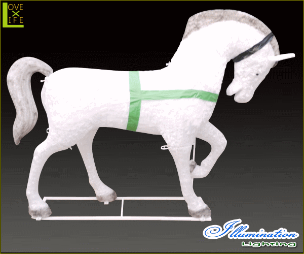 【大型商品】【イルミネーション】キングホース【馬】【ホース】【うま】【3D】【クリスマス】【イルミネーション】【電飾】【装飾】【飾り】【パーティ】【イベント】【光】【LED】【モチーフ】【オブジェ】_4