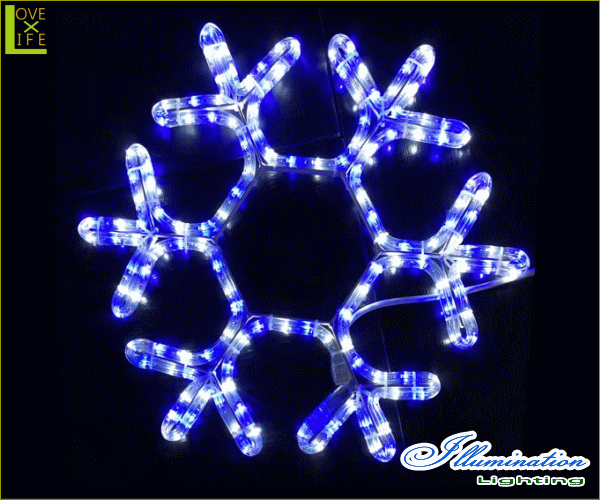 【イルミネーション】スノーフレーク【47】【雪】【結晶】【スノー】【フレーク】【クリスタル】【LED】【フォルム】【電飾】【モチーフ】【クリスマス】【かわいい】