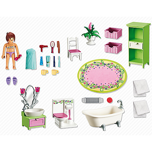プレイモービル ドールハウスシリーズ バスルーム ごっこ遊び 3歳 4歳 5歳 誕生日プレゼント 誕生日 男の子 男 女の子 女の通販はau Pay マーケット ニコリ