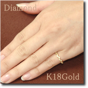 ピンキーリング ダイヤモンド K18gold ゴールド 小さな葉っぱの冠のような可愛いリング リーフモチーフ 葉 送料無料 の通販はau Pay マーケット ダイヤモンド Watanabe