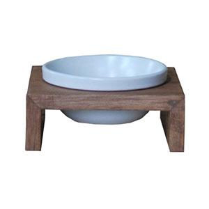 REPLUS（リプラス） Meshidai メシダイ ゴハン シングル SS1 チーク Meshidai Gohan single SS1 Teak 犬用フードボウル【返品・交換不可の通販は