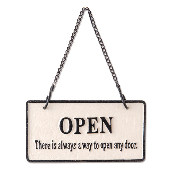 最先端 アイアンプレート Open Closed 気質アップ Concejodebarranquilla Gov Co