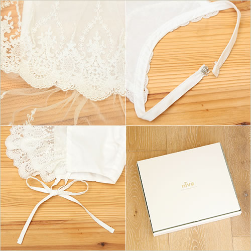 セレモニードレス Niva ニヴァ Ceremony Bib 1 セレモニービブ スタイ よだれかけ 赤ちゃん ベビー 男の子 女の子 新生児 お宮参り 出産の通販はau Pay マーケット ホッチポッチ自由が丘web Shop