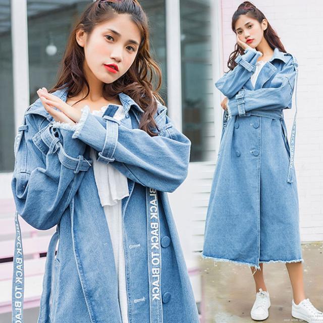 三太郎の日1000円クーポン利用可 秋新作 デニムジャケット Gジャン デニムコート アウター ジャケット 長袖 Gトレンチコート レディーの通販はau Pay マーケット Ejej Shop