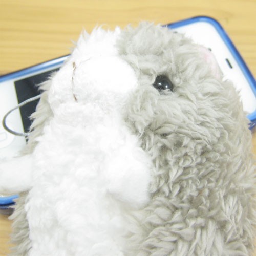 携帯ストラップ ベイビーナチュレ マスコットストラップ ハムスター グレー Baby Nature はむすたー ぬいぐるみ オシャレ スマホ グッの通販はau Pay マーケット 雑貨屋 ｆｌｅｕｒ フルル