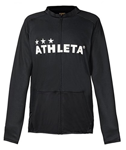 ATHLETA(アスレタ) カラーZIPプラジャケット Lサイズ 02294（70）ブラック