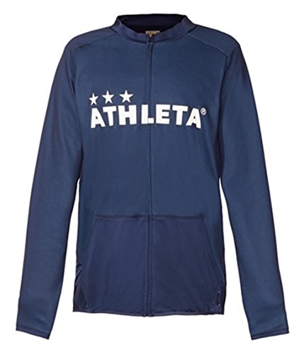ATHLETA(アスレタ) カラーZIPプラジャケット Sサイズ 02294（90）ネイビー