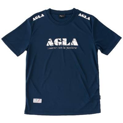 agla/アグラ Tシャツ フットサルハンソデTシャツ (ag17140-107