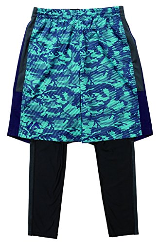 Majestic(マジェスティック) 【オーセンティック メンズ レギンス&ショーツ】 XM12-NVY5-MAJ-0001 ネイビー S