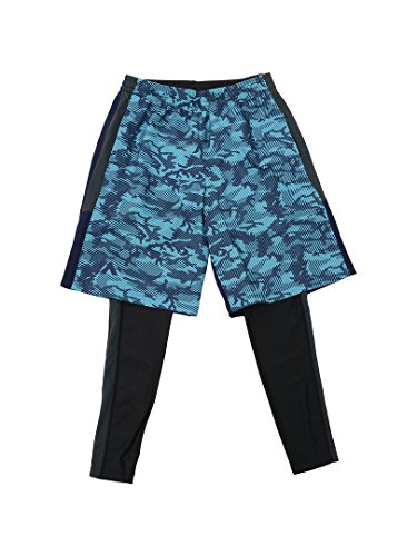 Majestic(マジェスティック) 【オーセンティック メンズ レギンス&ショーツ】 XM12-NVY5-MAJ-0001 ネイビー 2XL