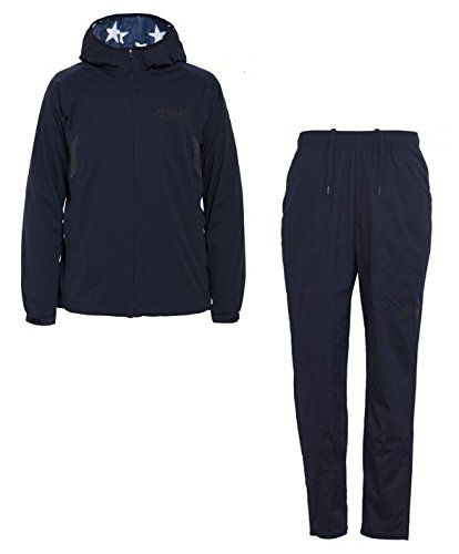 SVOLMEスボルメ テックブレーカートップ&テックパンツ Lサイズ ネイビー 181-64601-032-L-W