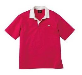 CANTERBURYカンタベリー SOLID COLOR RUGBY JERSEY Sサイズ