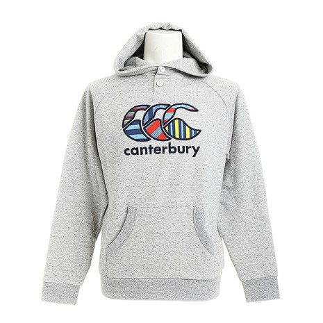 カンタベリー スウェットフーディープルオーバー RA46151 15 グレー LL【Mens】の通販は
