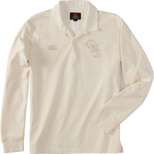 (カンタベリー)CANTERBURY L/S RUGGER SHIRT RA46175 30 アイボリー L