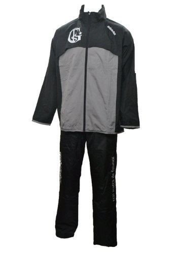 goleador(ゴレアドール)【G872/G873】裏起毛ウインドジャケットパンツ　フットサル　トレーニングウェアBLK M