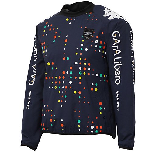 kappa(カッパ)　トライアルトップ・7分丈パンツ上下セット　KF352WT23/KF352WP23(NV1)ネイビー1　Lサイズ