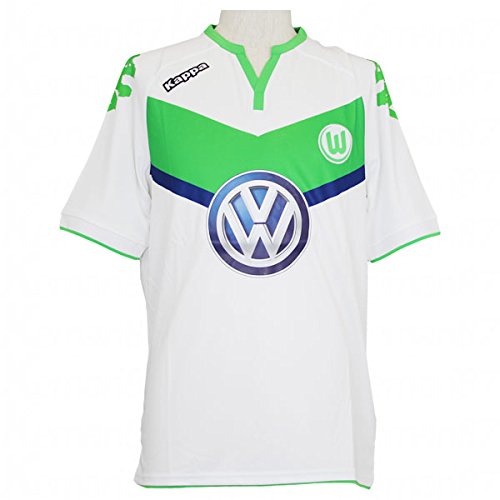 Kappa カッパ ヴォルフスブルク 15-16 ホームオーセンティックユニフォーム Mサイズ ホワイト KF552GT51G-WT-M