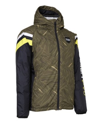 Kappa(カッパ) GArA LiBERO ウォーマージャケット・パンツセット Sサイズ カーキ KF552WT24-KA KF552WB23-BK3の通販は