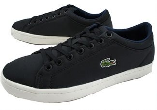 LACOSTE(ラコステ) STRAIGHTSET NYLON 316 1 43A(27.5〜28.0cm) ブラック MSK041-024-43A