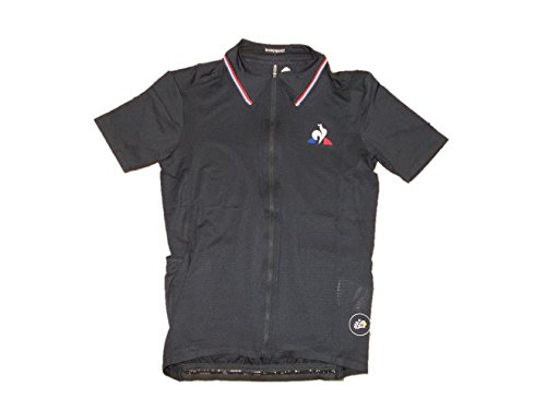 le coq sportif(ルコックスポルティフ) メンズ SLEEVE JERSEY Mサイズ QC-7444TDF BLKブラック