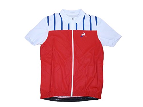 le coq sportif(ルコックスポルティフ) メンズ SLEEVE JERSEY Oサイズ QC-7445TDF REDレッド