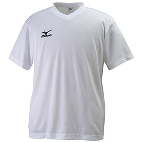 ミズノ Mizuno ミズノ トレーニングウェア 半袖tシャツ Vネック ナビドライ 32ja6151 01 ホワイト ブラック Xlの通販はau Wowma Campista カンピスタ