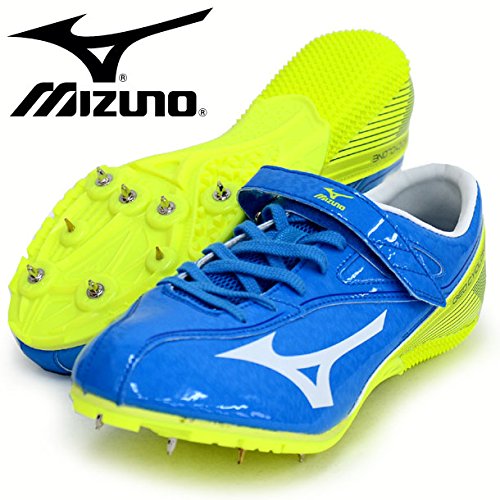 [ミズノ] 陸上シューズ ジオサイクロン [メンズ] スカイブルー×ホワイト×フラッシュイエロー 285(28.5cm) (旧モデル)