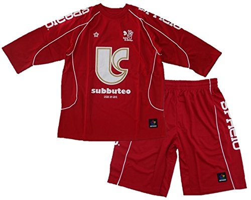 Spazio(スパッツィオ) 7分袖プラクティスシャツ＋パンツ 上下セット Mサイズ GE-0055-32-M-W (32)ワインの通販は 7,665円