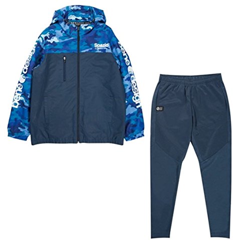 SPAZIO(スパッツィオ) カモフラージュクロス素材パーカー上下セット Oサイズ [GE-0451：GE-0452] (21) ネイビー