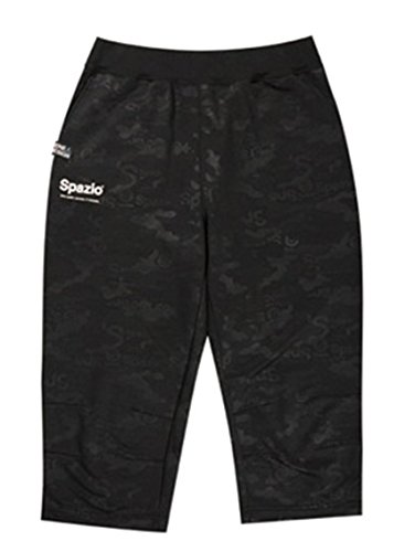 SPAZIO(スパッツィオ) カモフラージュエンボススウェット7分丈パンツ Mサイズ GE-0462 (02)ブラックの通販は 5,775円