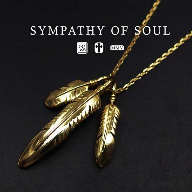 フェザーネックレス SYMPATHY OF SOUL - ネックレス