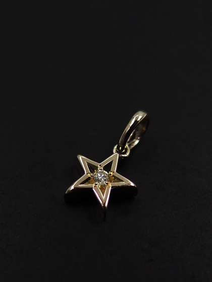 シンパシーオブソウル ネックレス Shine Star K10 YG w/Diamond  レディース sympathy of soul ペンダント チョーカー アクセサリー【送_1