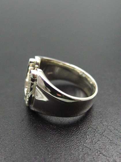 S.O.S. Combination Horseshoe Ring SV/BRS