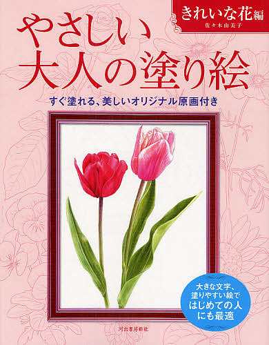 やさしい大人の塗り絵 塗りやすい絵で、はじめての人にも最適 きれいな