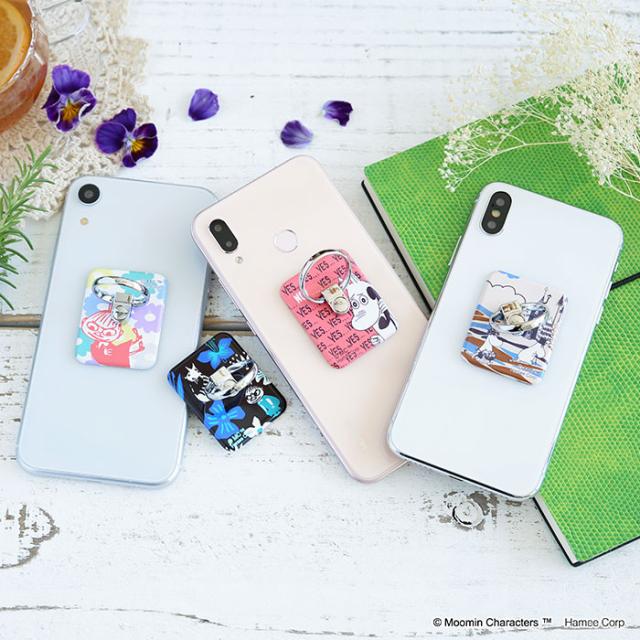 スマホリング キャラクター おしゃれ かわいい ムーミン バンカーリング 薄型 ブランド 落下防止の通販はau Pay マーケット Hamee ハミィ